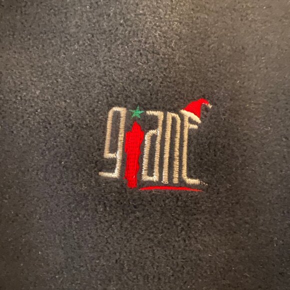 vintage GIANT BRANDED Embroidered logo fleece vest size LARGE - Picture 2 of 10